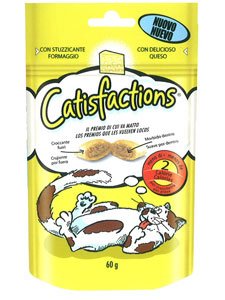 CATISFACTIONS QUESO 6 x 60 gr.